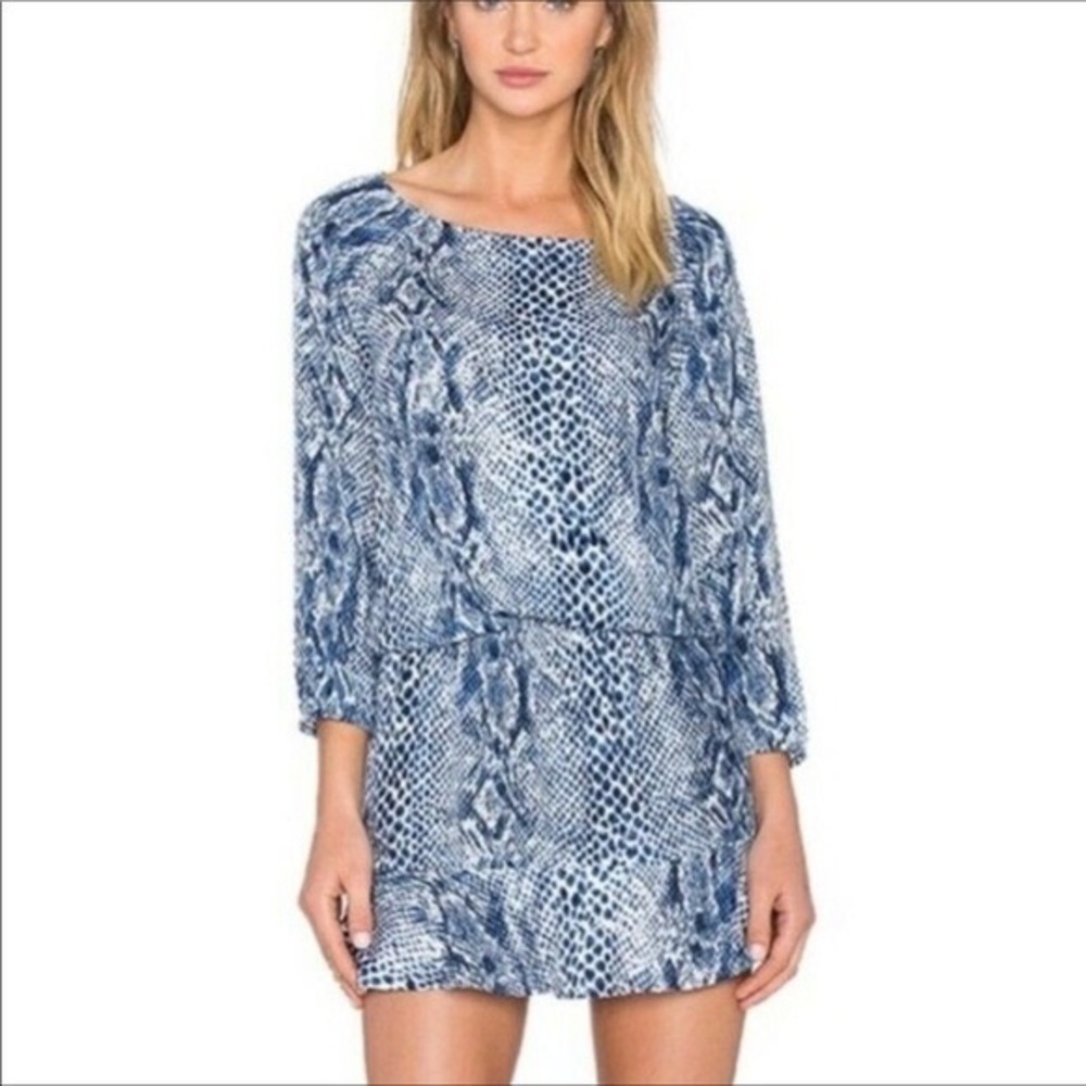 Joie snake skin dress